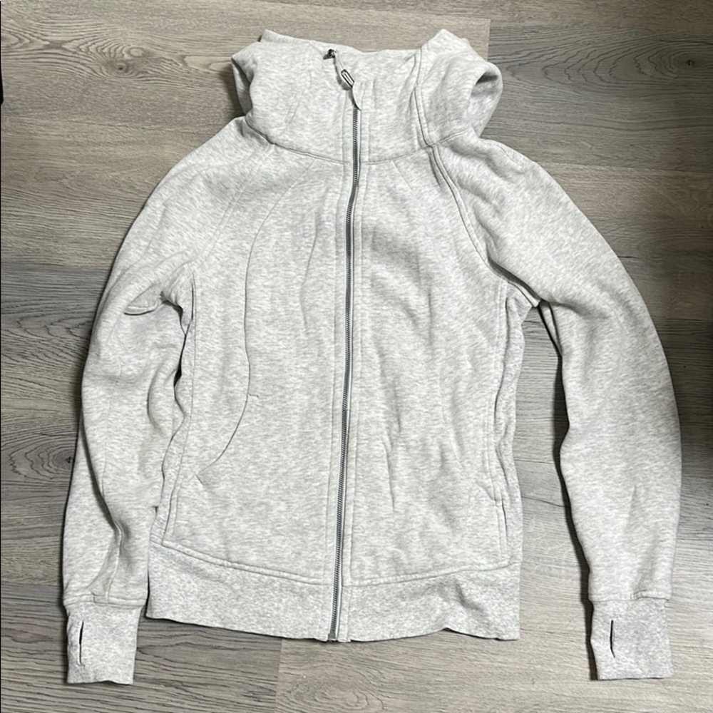 Lululemon Gray Scuba Jacket